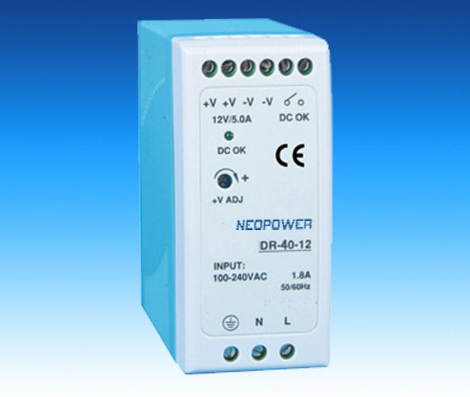 Industrial DIN Rail Power Supply 40W
