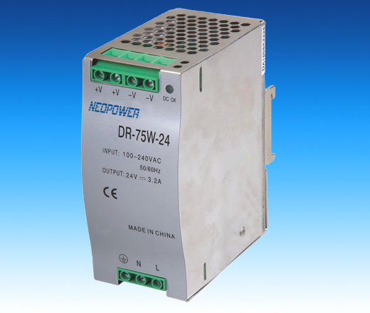 Single Output DIN Rail Power Supply 70W